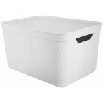 Rotho Úložný box Jive Deco 16 l bílý – Zboží Mobilmania