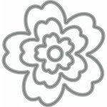 Wiler Vyřezávací šablona Kytka 4ks – Zboží Dáma