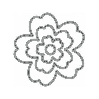Wiler Vyřezávací šablona Kytka 4ks – Zboží Dáma