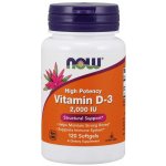 Now Foods Vitamin D3 2000 IU 120 kapslí – Hledejceny.cz