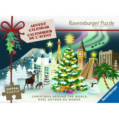 Ravensburger Adventní kalendář Minipuzzle – Hledejceny.cz