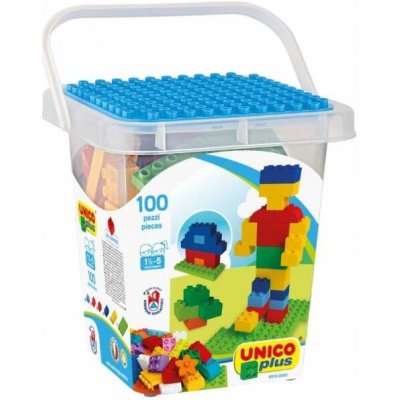 UNICO PLUS 100 ks kostiček v plastovém kyblíčku – Zboží Živě