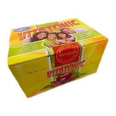VITATONIC 600g – vitamínový nápoj přispívající k normálnímu metabolismu homocysteinu – Hledejceny.cz
