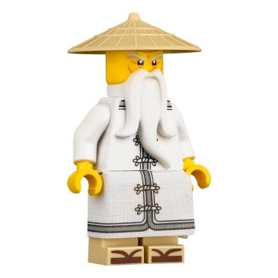 LEGO® 70608 Sensei Wu - White Robe, Zori Sandals, The Ninjago Movie 70608 – Hledejceny.cz