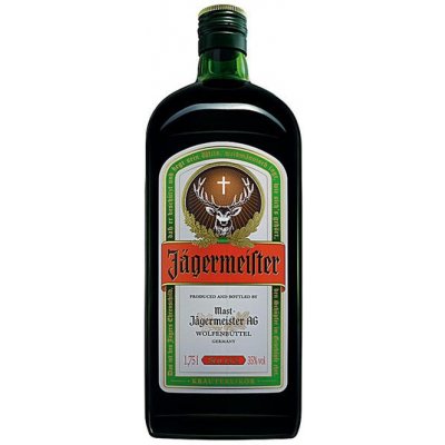Jägermeister 35% 1,75 l (holá láhev) – Zboží Mobilmania