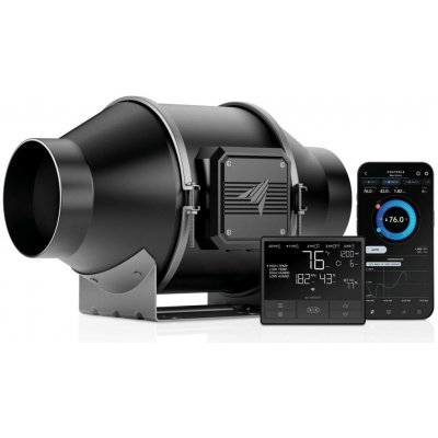 AC Infinity CLOUDLINE T4 Quiet Inline Fan System with Temperature Humidity VPD Controller 100 mm – Hledejceny.cz