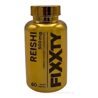 FIXXTY Reishi 500 mg 60 kapslí – Hledejceny.cz