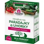 Rosteto Hnojivo s čedičovou moučkou - rajčata a okurky 1 kg – Zbozi.Blesk.cz