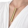 Vibrátor Le Wand Vibrating Necklace Gold