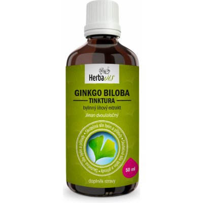 Herbavis Ginkgo biloba tinktura 50 ml – Hledejceny.cz