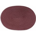 Continenta Prostírání oválné vínové 45x31 cm – Zboží Dáma