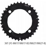 Převodník Shimano FC-M617 36 zubů Deore Černý 2x10 rychlostí – Hledejceny.cz