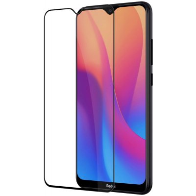 OEM Ochranné tvrzené sklo s rámečkem pro Xiaomi Redmi 8 / 8A 9H Tempered glass Černá XR8FGLASSB – Zboží Mobilmania