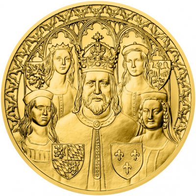 Česká mincovna Zlatý desetidukát ČR 2026 - Karel IV. manžel stand 34,91 g – Zboží Dáma