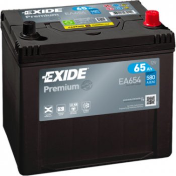 Exide Premium 12V 65Ah 580A EA654