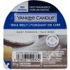 Vonný vosk Yankee Candle vosk do aroma lampy Baby Powder 22 g