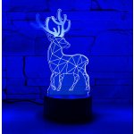3D LED noční lampa 4545623 – Hledejceny.cz