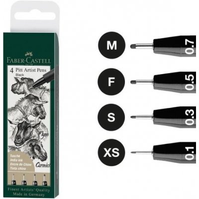 Faber-Castell 0074/1671150 4 ks – Zboží Mobilmania