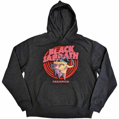 Black Sabbath mikina Paranoid Charcoal Grey