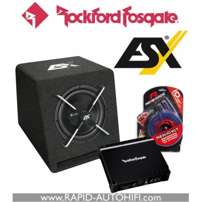 ESX Audio SE200 + Rockford Fosgate P200-2 + RX10KIT – Zbozi.Blesk.cz