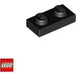 LEGO® 3023 Podložka 1x2 Černá – Zbozi.Blesk.cz