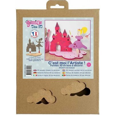 Gomille Kreativní dřevěná sada k dotvoření Princezna – Hledejceny.cz