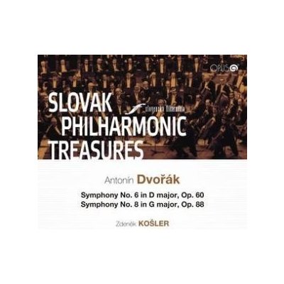 Slovenská filharmonia, Zdeněk Košler - Antonín Dvořák - Symphony No.6 In D Major, Op.60, Symphony No.8 In G Major, Op.88 CD – Hledejceny.cz