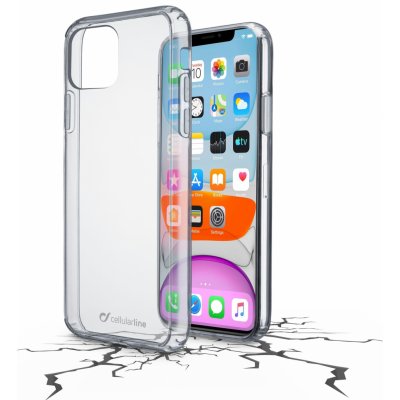 Pouzdro CellularLine Clear Duo Apple iPhone 11 čiré