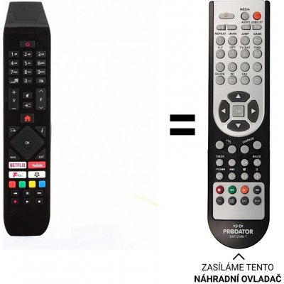Dálkový ovladač Predátor Hitachi RC43141 – Zboží Živě