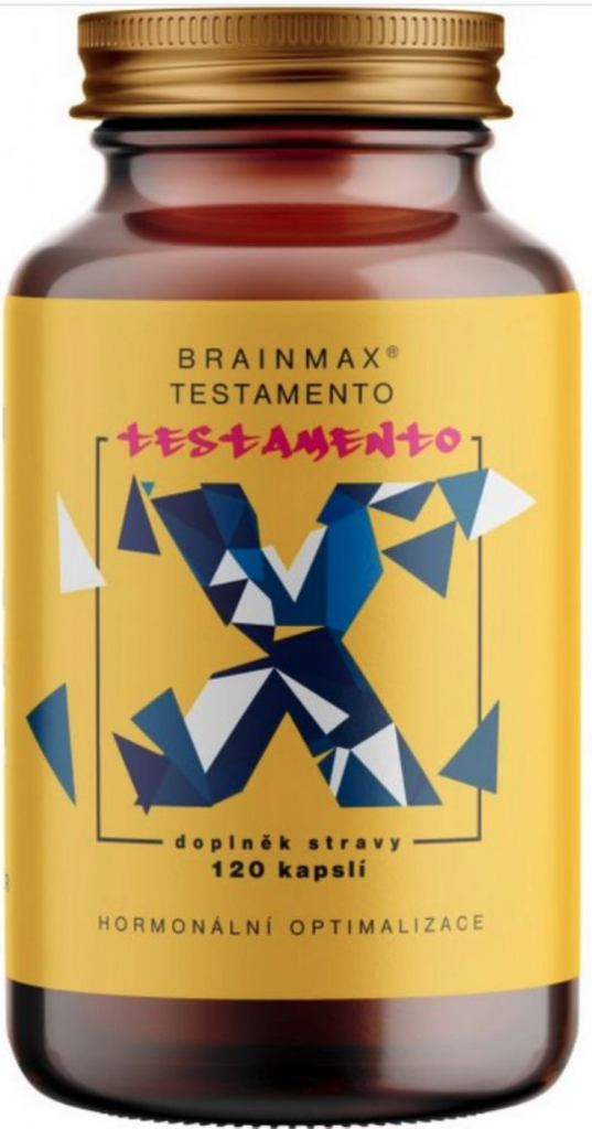 Brainmax testamenti testosteron hormony 120 kapslí