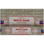 Schrinivas Satya indické vonné tyčinky Bílá šalvěj 15 g – Zbozi.Blesk.cz