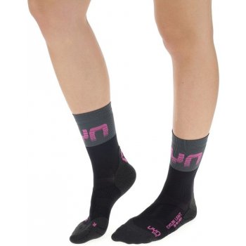 Uyn LIGHT LADY ponožky black/grey/rose violet