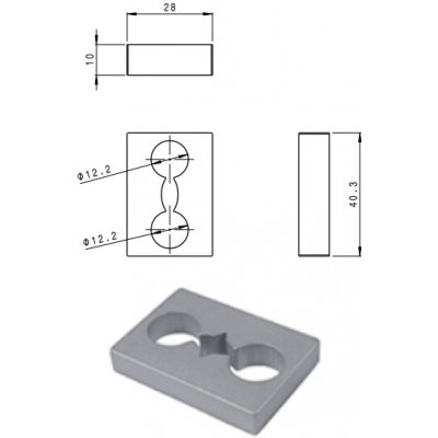 FAPIM Podklad pod pant LOIRA+ 10mm – Hledejceny.cz