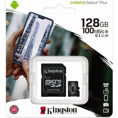 Kingston SDXC 128 GB SDCS2/128GB – Hledejceny.cz