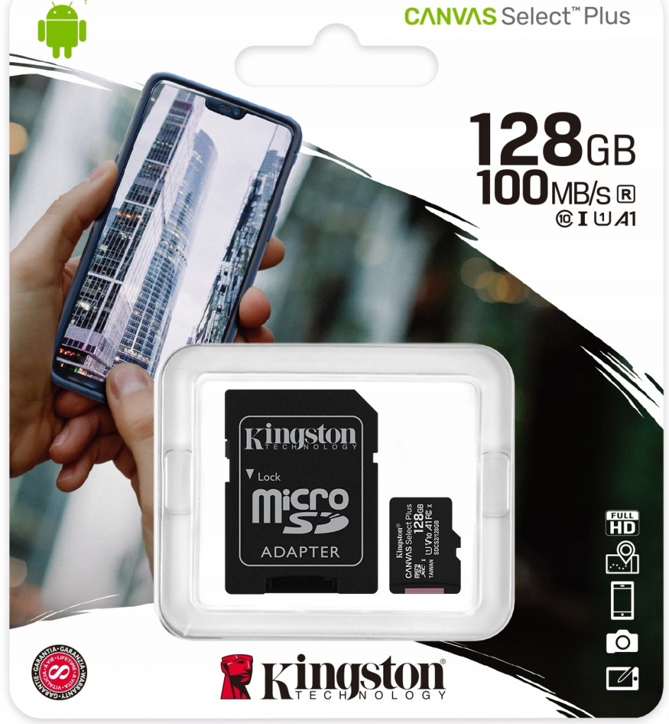 Kingston SDXC 128 GB SDCS2/128GB