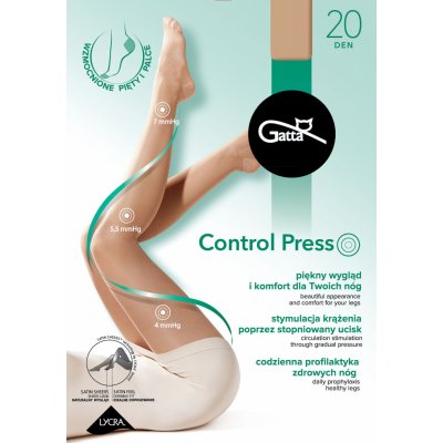 Gatta Control Press 20 DEN nero/černý – Sleviste.cz