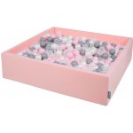 Divio suchý bazén 120x30 cm růžový + 300 míčků – Zboží Dáma