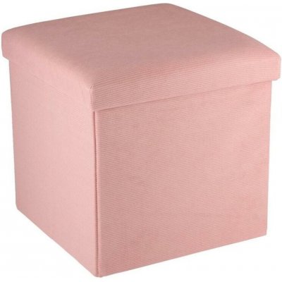 Articasa Taburet s úložným prostorem růžová – Hledejceny.cz