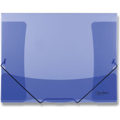 Karton P+P Opaline 3chlopňové desky modré A4 – Zboží Živě