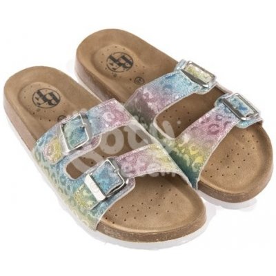 BF pantofle duhové třpytkaté – Hledejceny.cz