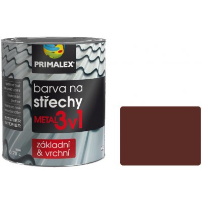 Primalex Metal 3v1 9L hnědá – Sleviste.cz