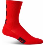 Fox pánské cyklo ponožky 6" Flexair Merino Sock Fluo Red