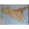 Nástěnné mapy L.A.C. Sicílie - plastická mapa 94 x 71 cm Varianta: bez rámu, Provedení: plastická mapa
