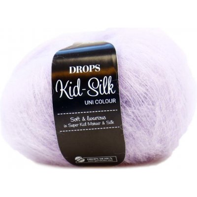 Drops Kid-Silk 55 pudrová lila