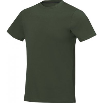 Pánské triko Nanaimo s krátkým rukávem Vojenská zelená