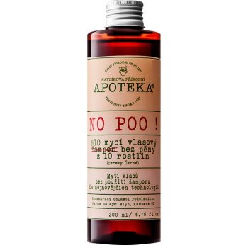 Havlíkova apotéka NO POO ! BIO mycí vlasové tonikum bez pěny 50 ml