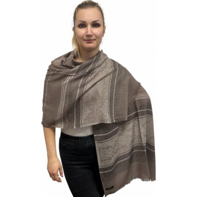 Šál Pašmína SHAKIRA Dark Grey – Zboží Mobilmania