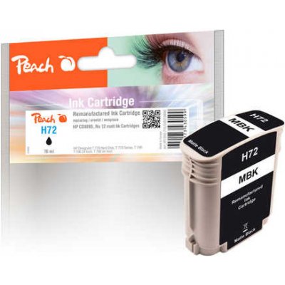 Peach HP PI300-715 | č72 (CD889), matná černá (matte black) – Hledejceny.cz