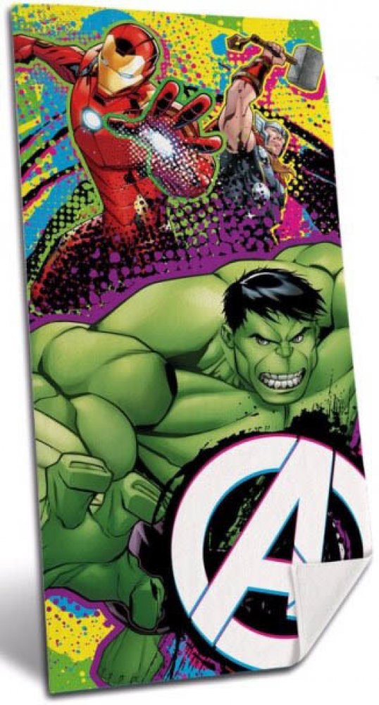 EUROSWAN Osuška Avengers / ručník Avengers Hulk 70x140 cm | Srovnanicen.cz