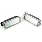 Einparts LED osvětlení SPZ Renault Megane III 2008 - 2015 - 2 ks - 18 LED – Sleviste.cz